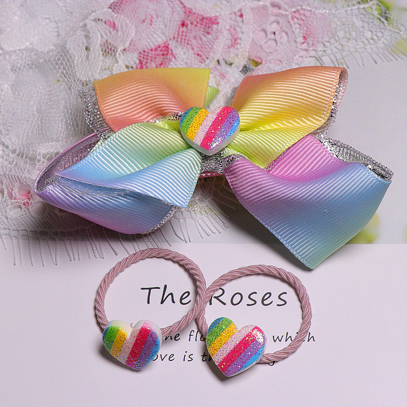 Wholesale Alloy Unicorn Hairpin Jewelry Gift Box Set